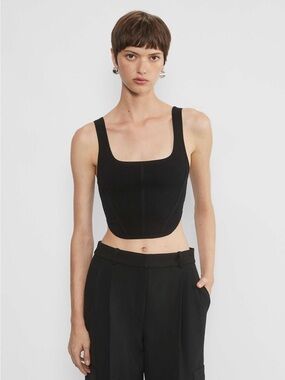 Aritzia Babaton Sculpt Knit Bustier